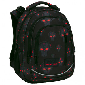 Backpack 27x39x20 Robots Red