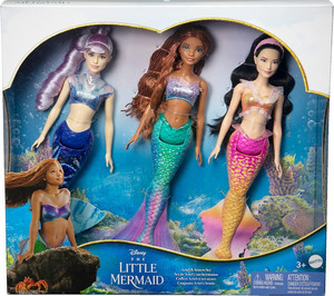 Disney The Little Mermaid Ariel and Sisters Doll Set HND29 3+