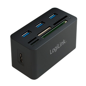 LogiLink HUB USB 3.0 3-Ports with a Memory Card Reader