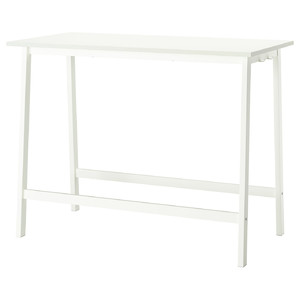 MITTZON Conference table, white, 140x68x105 cm