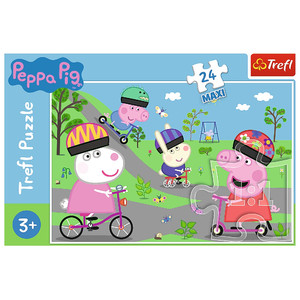 Trefl Children's Puzzle Maxi Peppa Pig Active Day 24pcs 3+