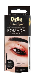 Delia Cosmetics Eyebrow Expert Brow Pomade, graphite