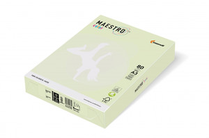 Maestro Colour Paper for Laser, Inkjet Printers & Copiers A4 80g 500 Sheets, light green