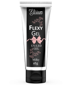 ELISIUM Flexy Gel for Extending Nails UV/LED Milky 65g