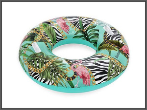 Bestway Inflatable Swim Ring Floral 114cm, assorted patterns