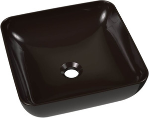 Ravak Countertop Wash Basin Ceramic Slim S 38 cm, black