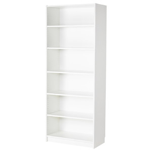 BILLY Bookcase, white, 80x40x202 cm