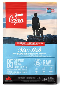 Orijen Adult 6 Fresh Fish Dry Dog Food 2kg