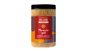 ON LINE Senses Foaming Bath Salt Moroccan Gold 480g