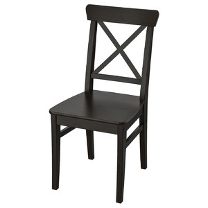 INGOLF Chair, brown-black