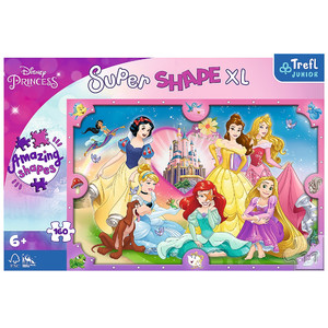 Trefl Junior Puzzle Super Shape XL Disney Princess 160pcs 6+