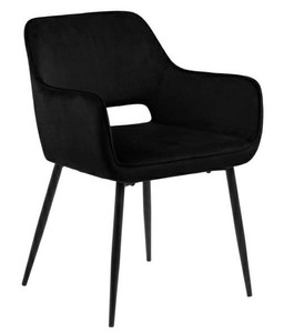 Upholstered Dining Chair Ranja, black