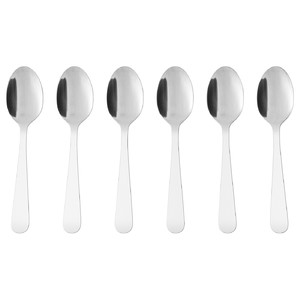 DRAGON Dessert spoon, stainless steel, 6 pack