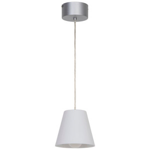 GoodHome Pendant Lamp Syenite E27 16cm, silver