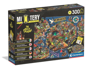 Clementoni Children's Puzzle Mixtery The Pirates Treasure 300pcs 8+