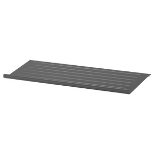 KOMPLEMENT Shoe shelf, dark gray, 100x35 cm