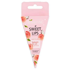 Bielenda Sweet Lips Regenerating Lip Balm - Peach & Shea Butter 3.8g