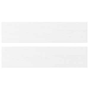 ENKÖPING Drawer front, white wood effect, 40x10 cm