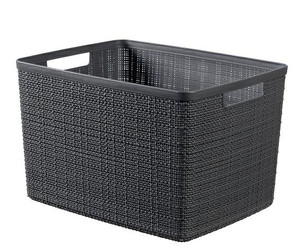 Curver Storage Basket L 20l, dark grey