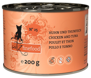 Catz Finefood Cat Food Chicken & Tuna N.25 200g