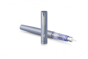 Parker Vector XL Silver Blue Fountain Pen