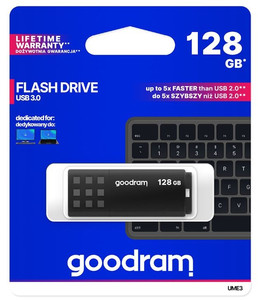 Goodram Flash Drive UME3 128GB USB 3.0, black