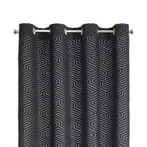 Curtain Inga 140 x 250 cm, black