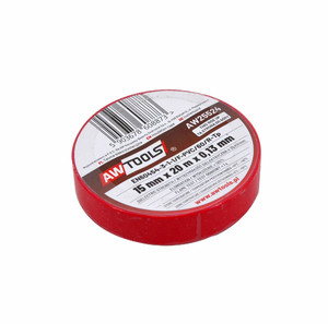 AwTools Insulating Tape 19mm x 20m, red