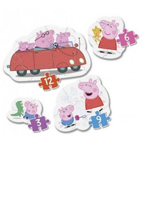 Clementoni My First Puzzle 4in1 Peppa Pig 2+
