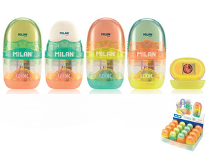 Milan Sharpener Capsule New Look 16pcs