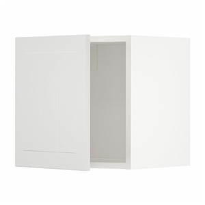 METOD Wall cabinet, white/Stensund white, 40x40 cm