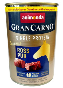 Animonda GranCarno Single Protein Pure Horse Dog Wet Food  400g