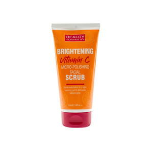 Beauty Formulas Brightening Vitamin C Micro-Polishing Facial Scrub Vegan 150ml