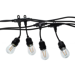 Eko-Light Outdoor Lighting Chain 10 x E27 10 m IP44 & Bulbs 10 x 1.5 W
