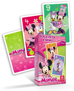 Cartamundi Black Peter & Memo Game Cards Minnie 3+