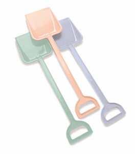 Dantory Sand Shovel for Kids 50 cm, pastel, 1pc, assorted colours, 2+