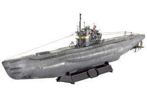 Revell Plastic Model German Submarine TYPE VII C/41 12+