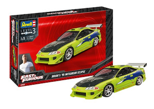 Revell Plastic Model Fast & Furious Brian's 95 Mitsubishi Eclipse 8+