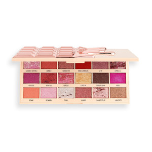 I Heart Revolution Marble Rose Gold Chocolate Eyeshadow Palette Vegan