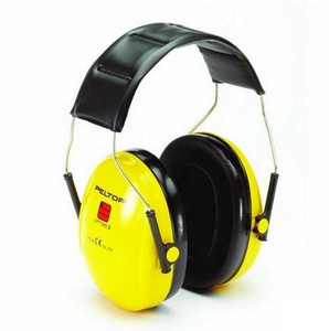 3M PELTOR™ Optime™ Earmuffs, 27 dB, Yellow, Headband H510A