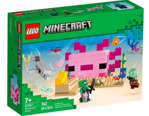 LEGO Minecratf The Axolotl House 7+