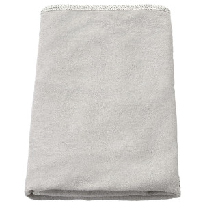 SKÖTSAM Cover for babycare mat, grey, 83x55 cm