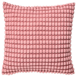 SVARTPOPPEL Cushion cover, light pink, 50x50 cm