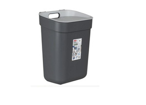 Curver Waste Sorting Bin 10l, dark grey/light grey