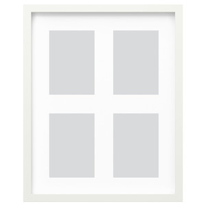 RÖDALM Frame for 4 picture, white, 40x50 cm
