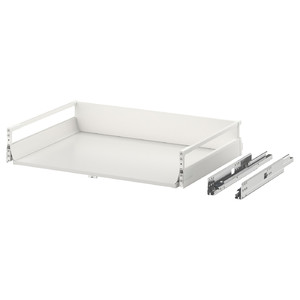 EXCEPTIONELL Drawer, medium with push to open, white, 80x60 cm