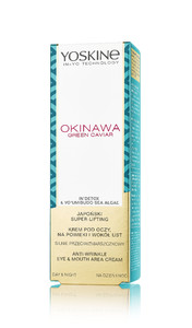 Yoskine Okinawa Green Caviar Anti-Wrinkle Eye & Mouth Area Cream 15ml