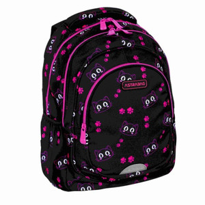 School Backpack Cat Eyes 26x38x14