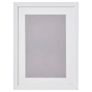 LOMVIKEN Frame, white, 13x18 cm