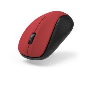 Hama Optical Wireless Mouse 3-button MW-300 V2, red